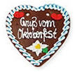 Oktoberfestherz - Gruss vom Oktoberfest